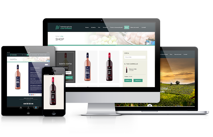 winery siti web ed ecommerce per cantine