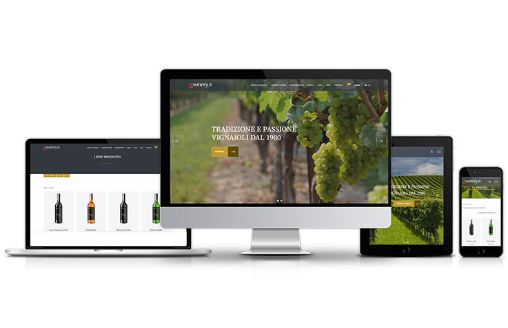 winery siti ed ecommerce per cantine