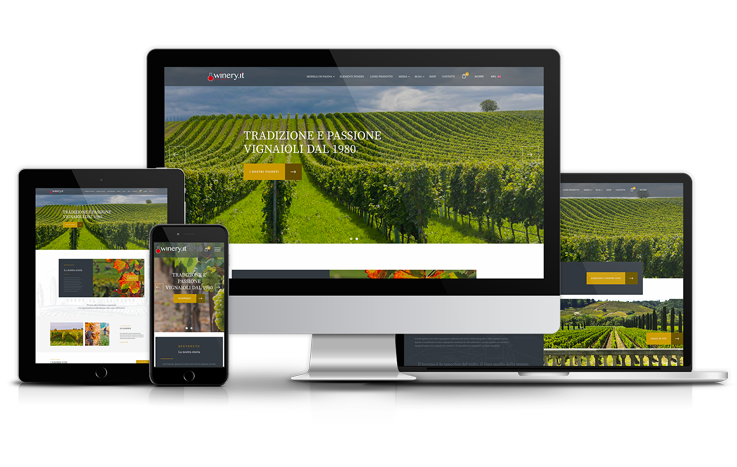 winery siti ed ecommerce per cantine