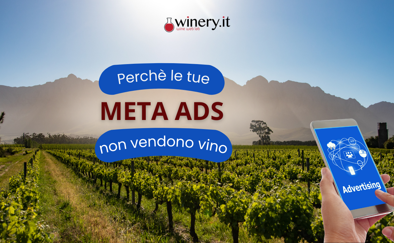 Meta Ads Winery, come vendere vino